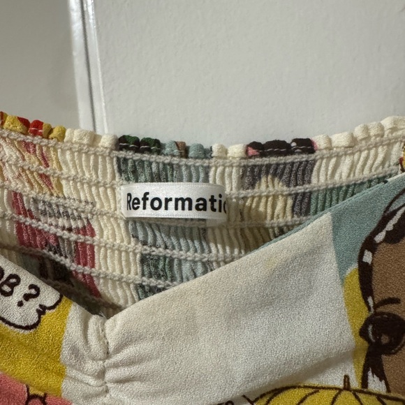 Reformation Multicolor Comic Print Camisole- Thiago - Picture 4 of 6